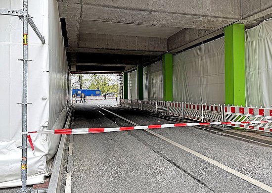 Bild des Haupteingangs. 